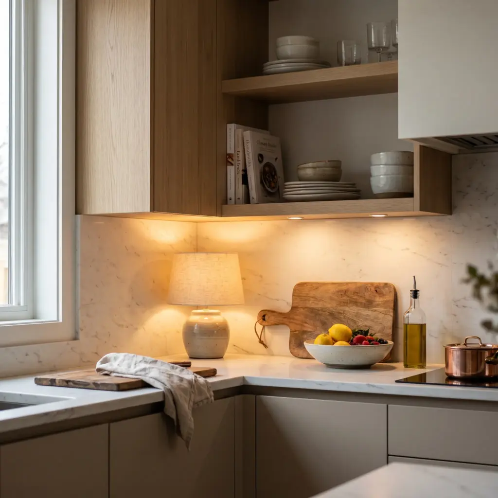 Layer Warm Kitchen Lighting
