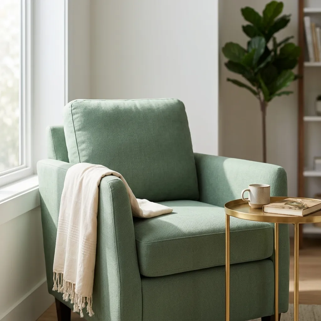Muted Green Accent Chairs