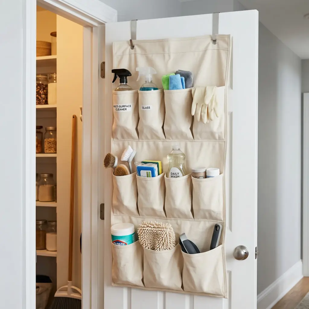 Over-the-Door Hanging Canvas Organizers