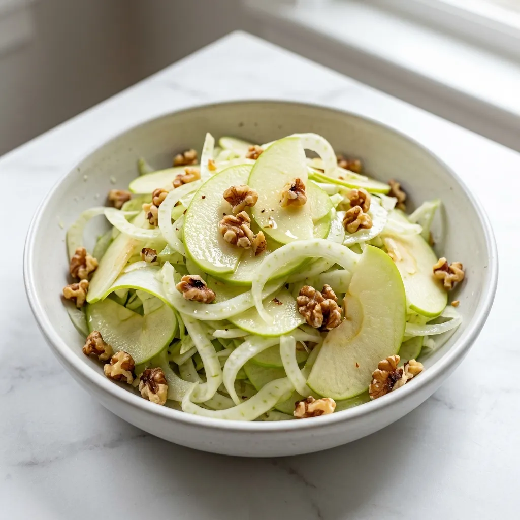 Shaved Apple & Fennel Slaw