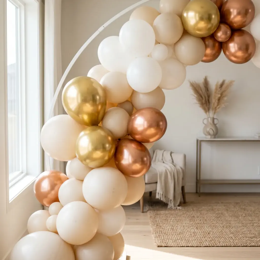 Shimmering Chrome Touches
