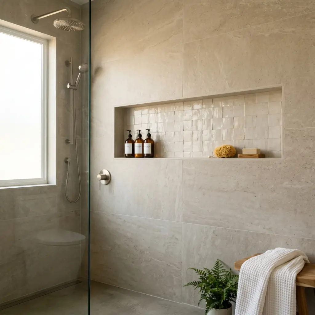 Showers Built Around Natural Light