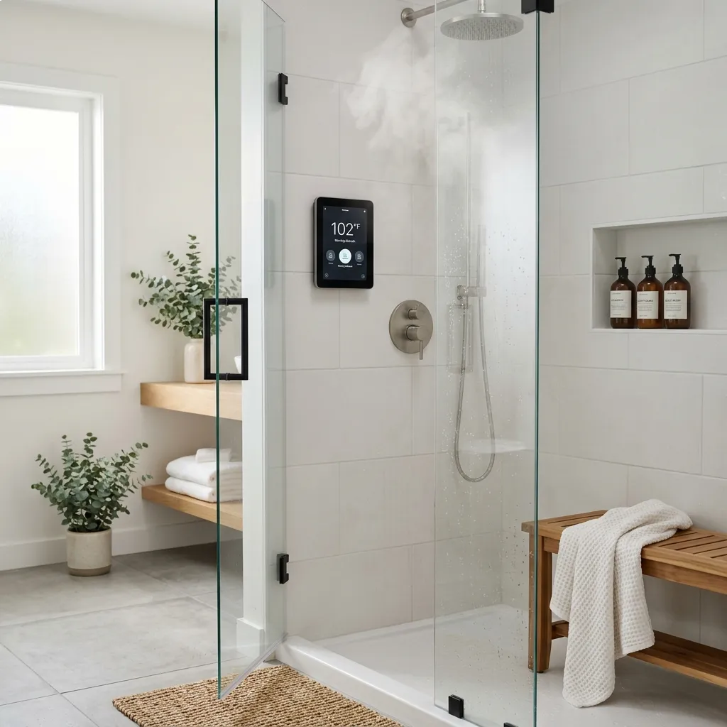 Smart Showers with Preset Temperatures
