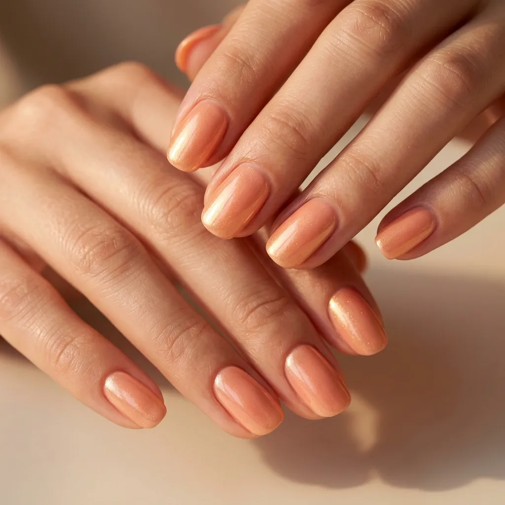 Sunset Peach Glaze