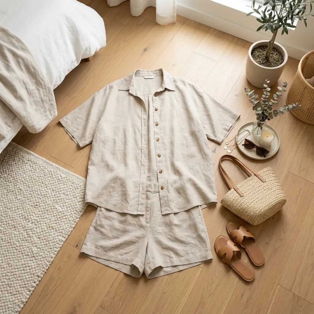 The Breezy Linen Two-Piece