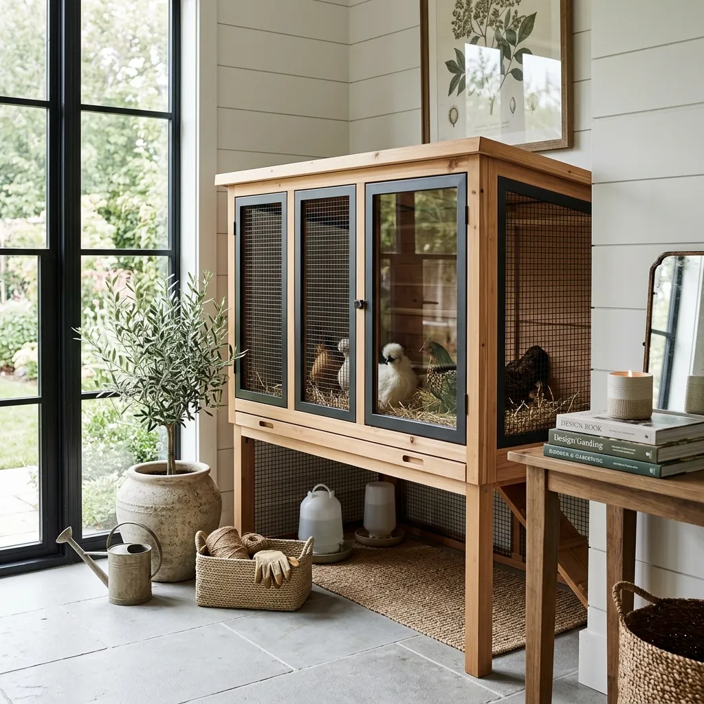The Compact Elevated Cage Coop