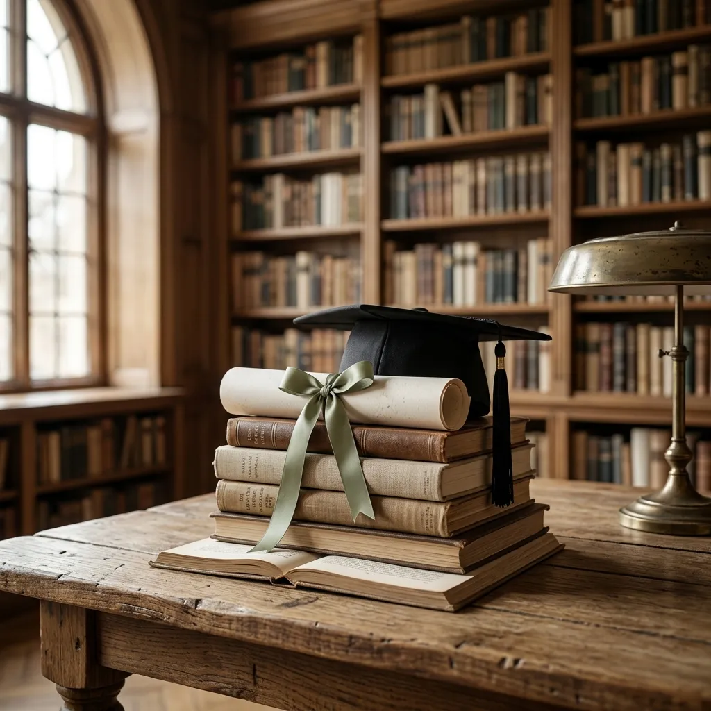 The Library "In the Books" Shot