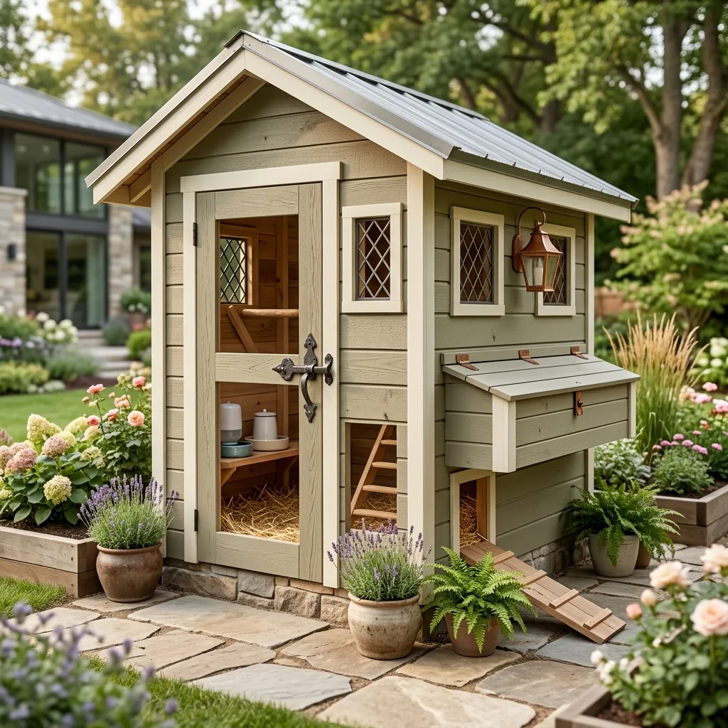The Reclaimed Shiplap Playhouse Coop