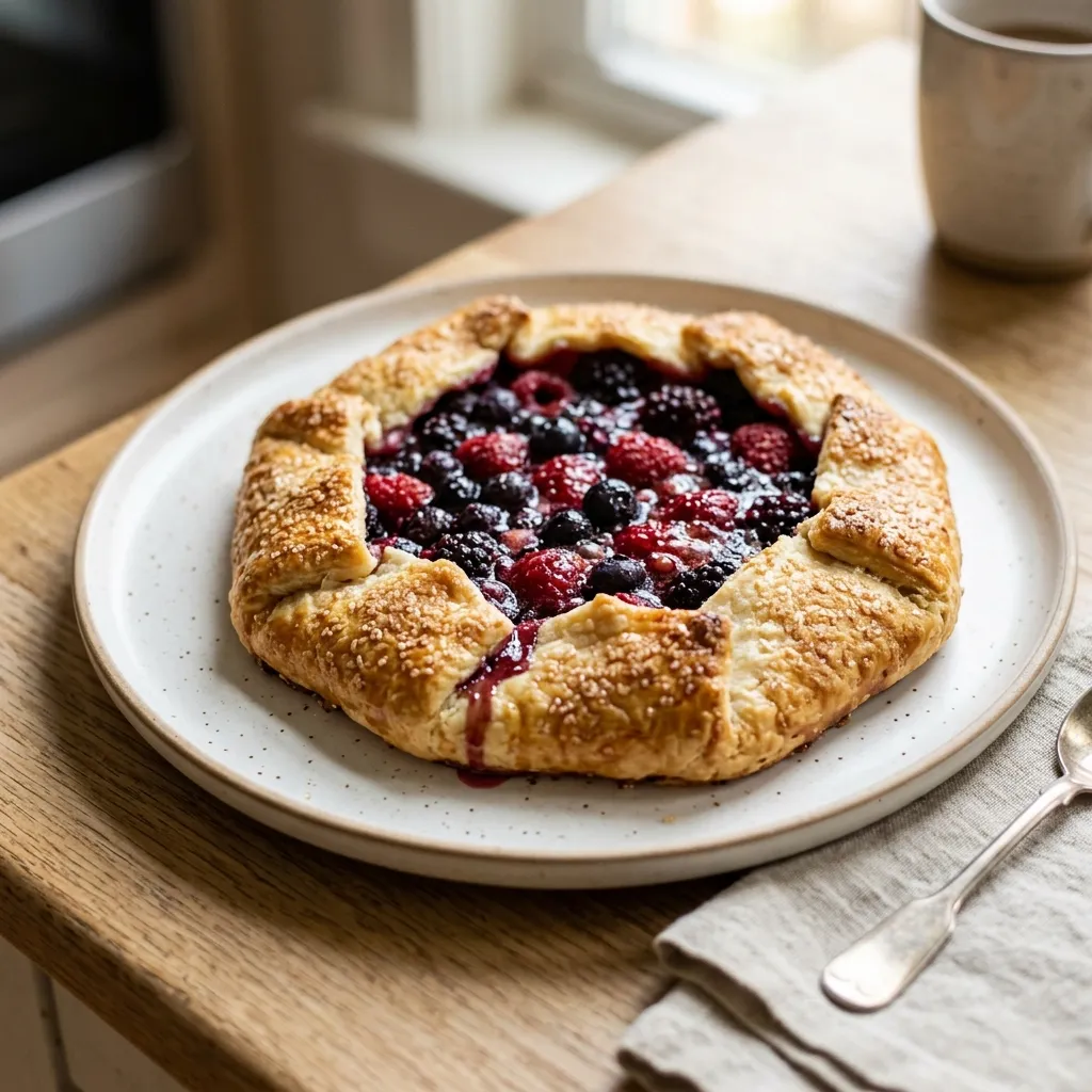 The Rustic Mixed Berry Galette