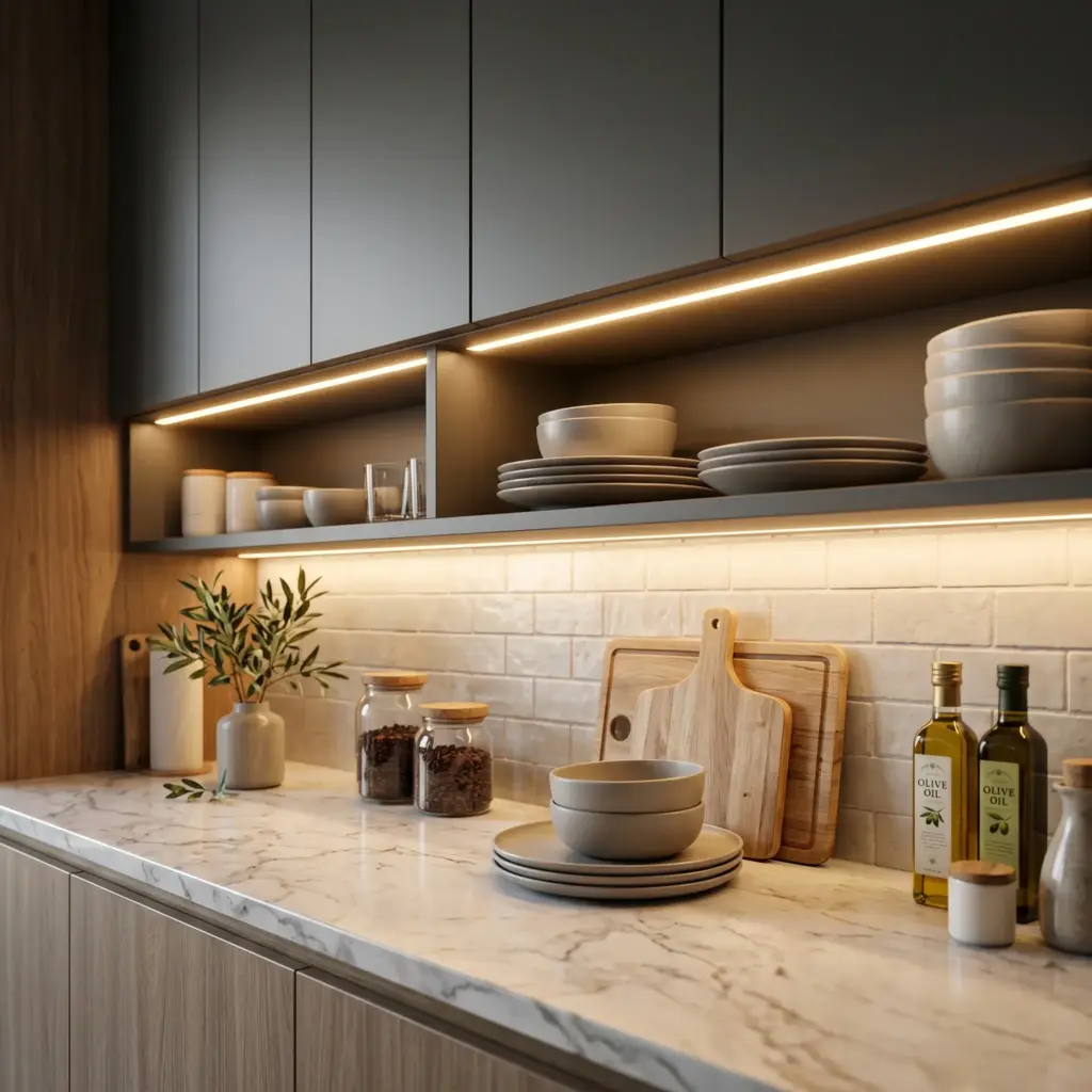 Under-Cabinet Strip Lighting