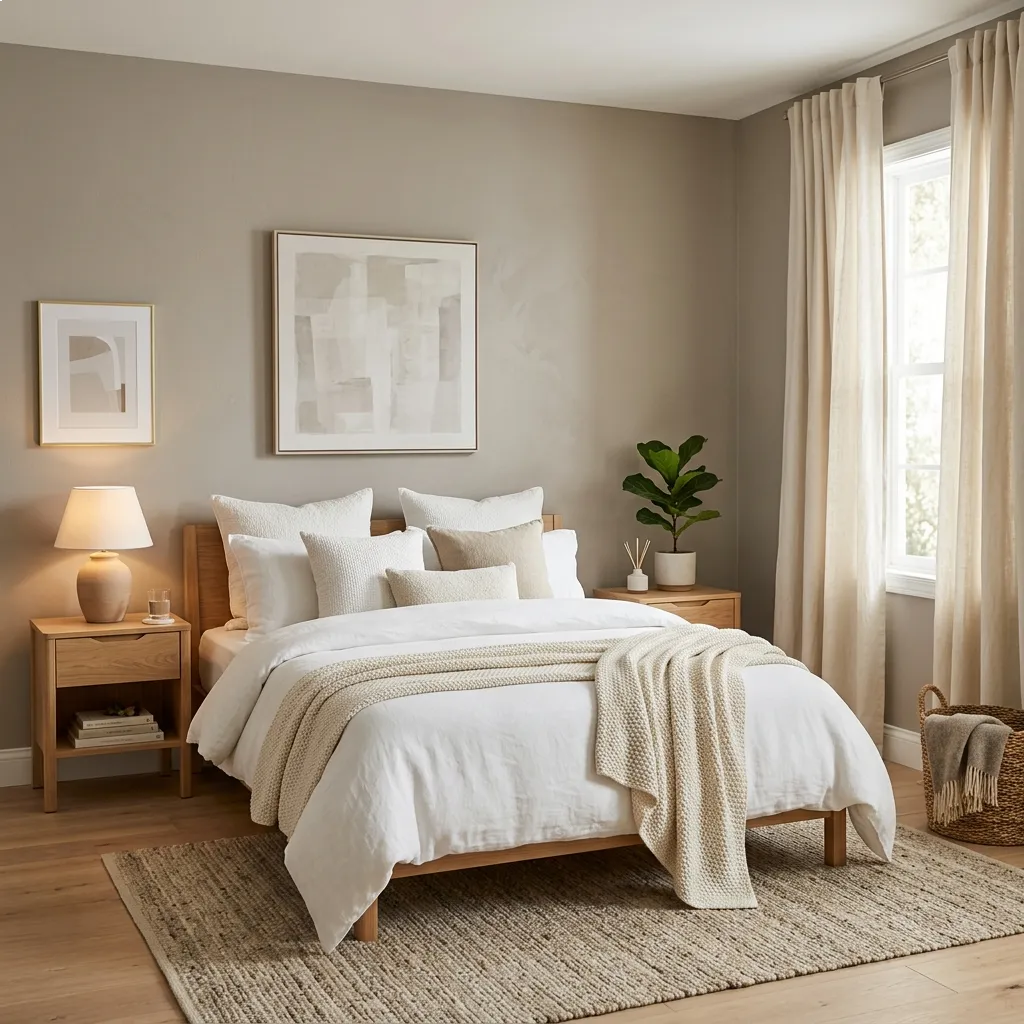 Warm Greige Walls for a Softer Look