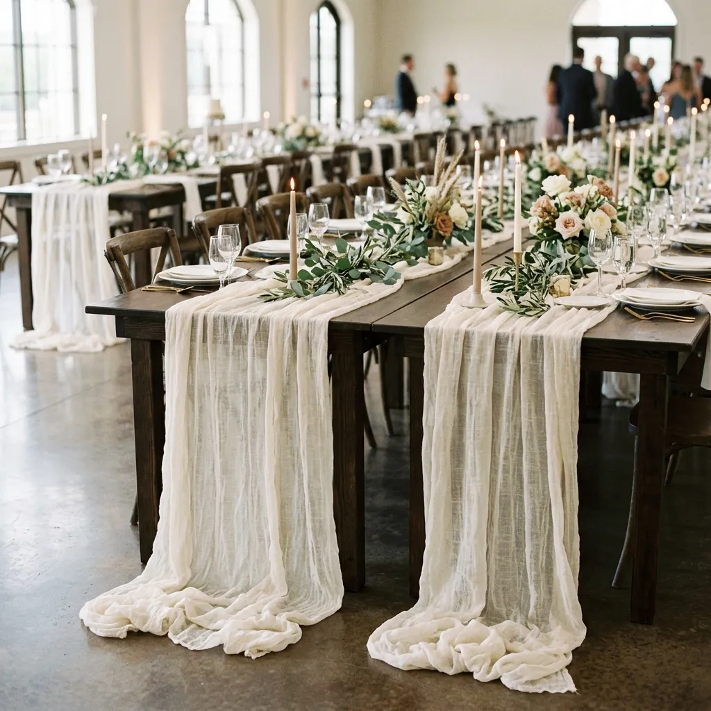 Soft Fabric Table Runners