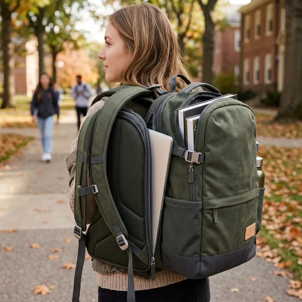 A Durable, Ergonomic Aesthetic Backpack