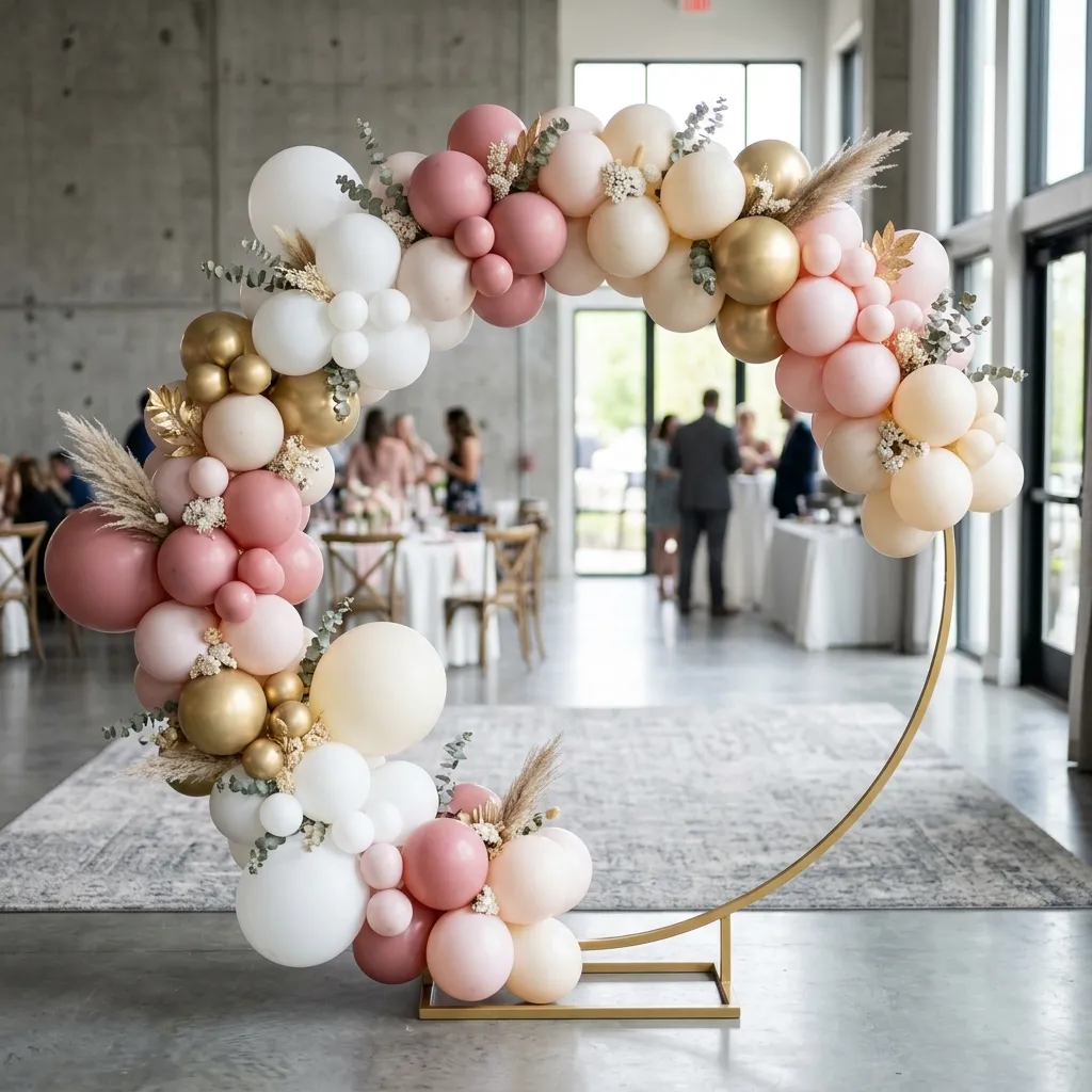 Abstract Hoop Backdrops
