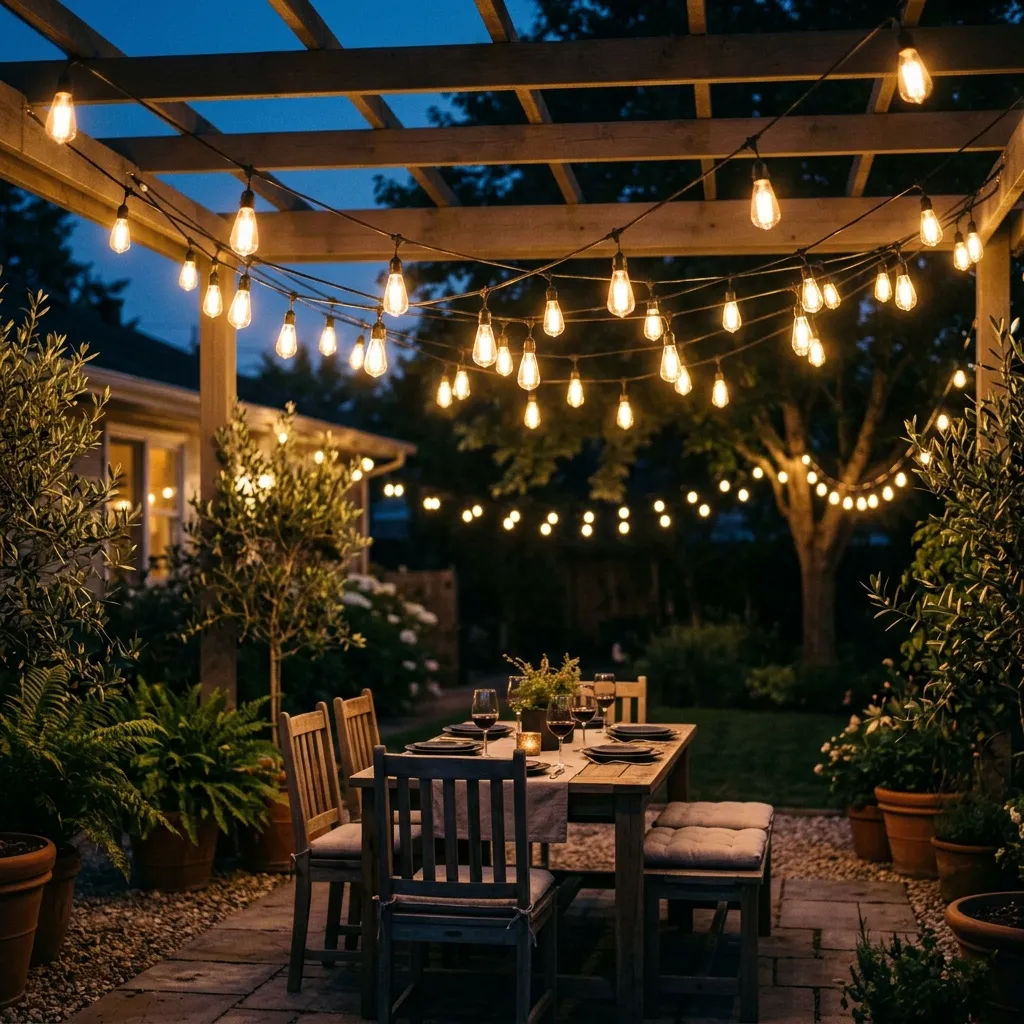 Ambient Bistro Lighting Networks