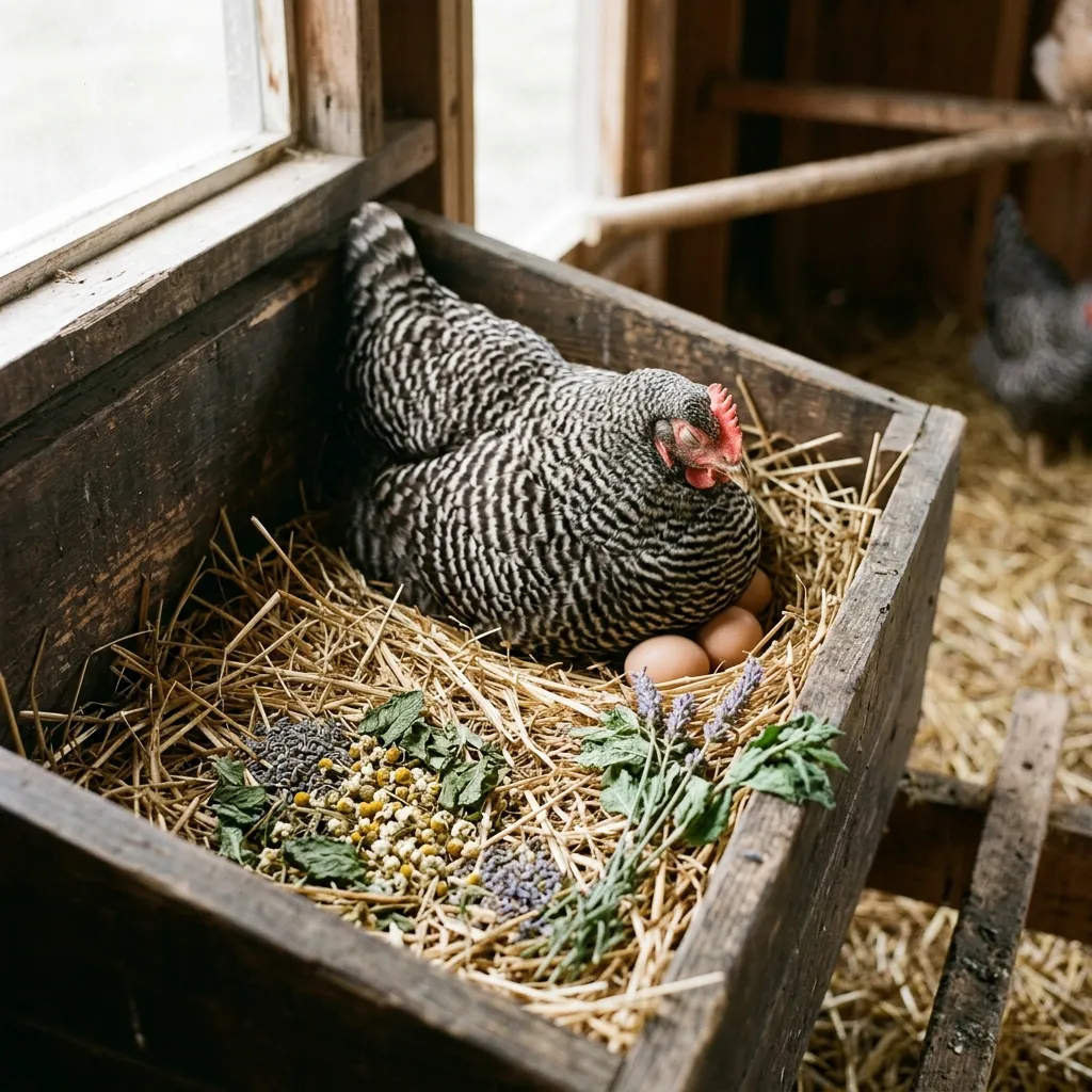 Aromatic Herb Infusions to Calm the Flock