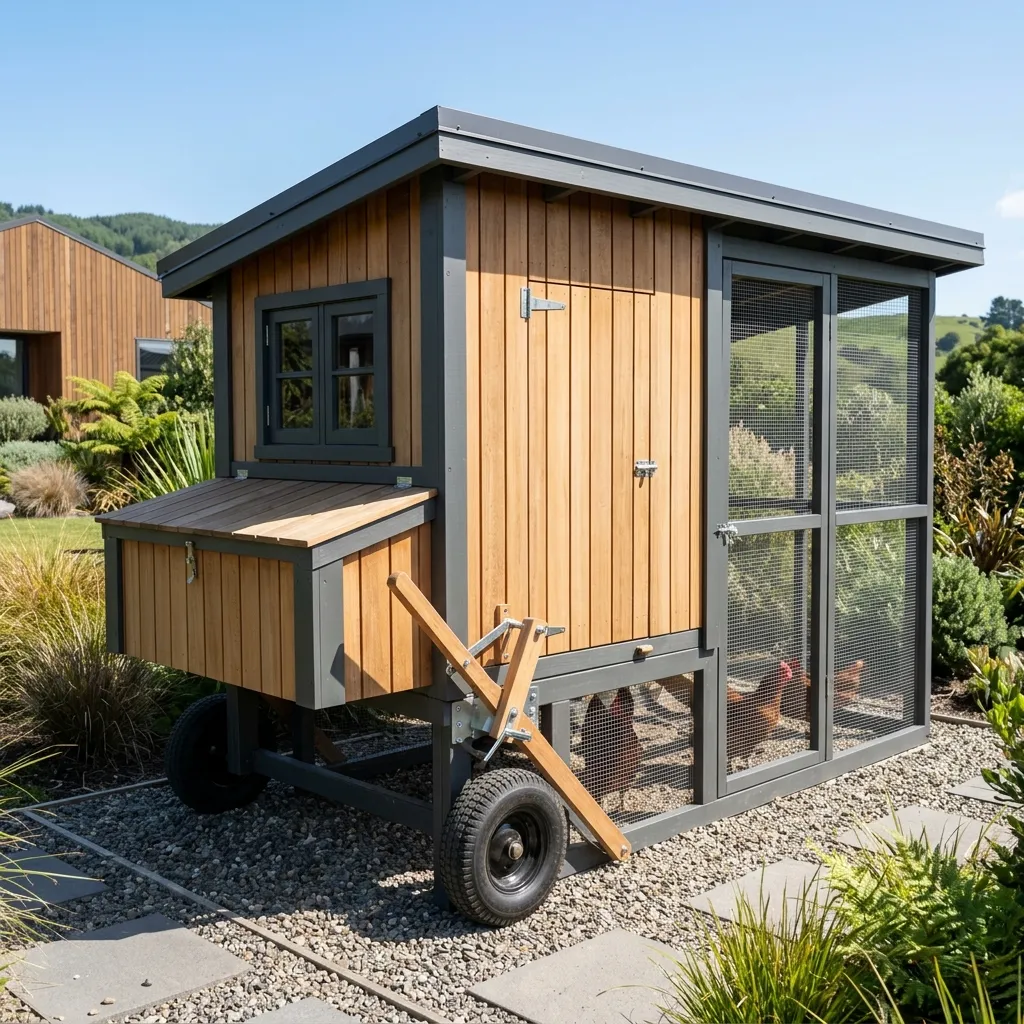 Clean-Lined Scandinavian Style with Retractable Wheels