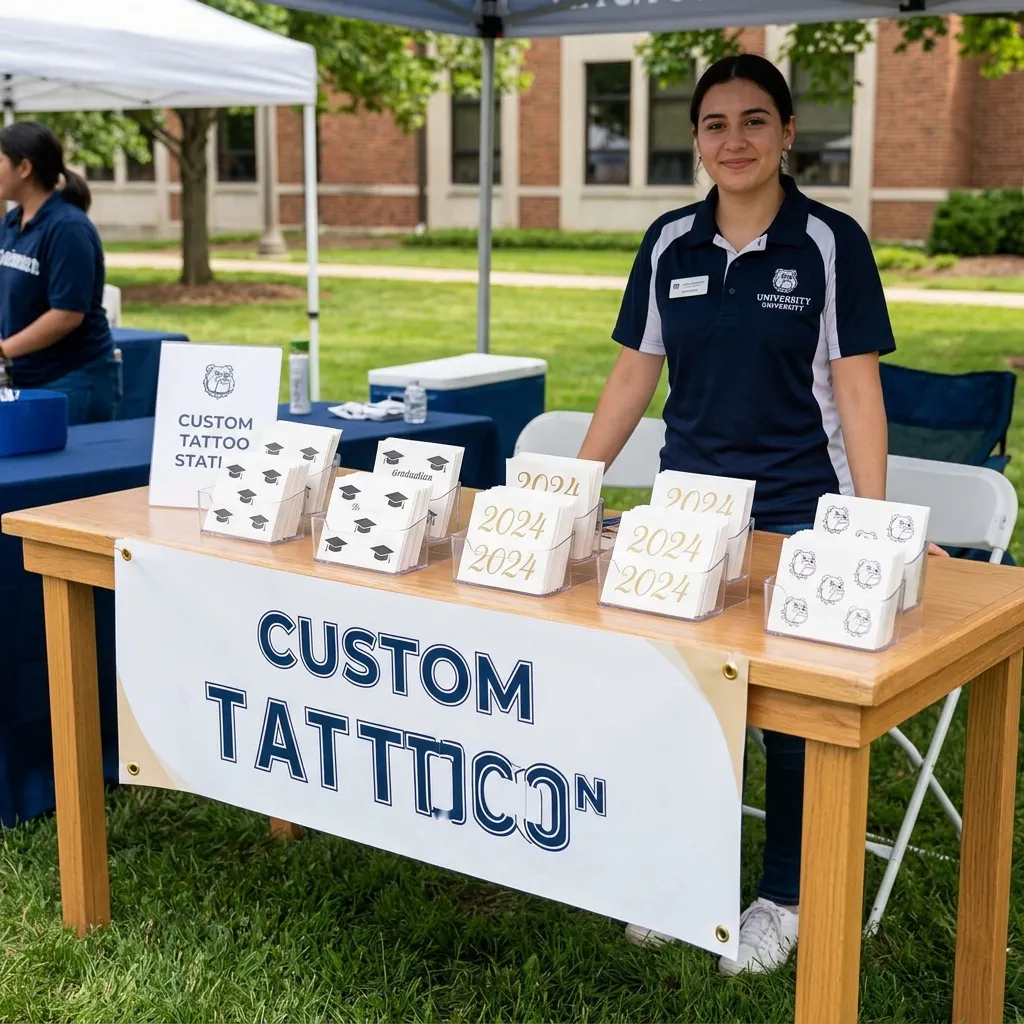 Custom Temporary Tattoo Stations