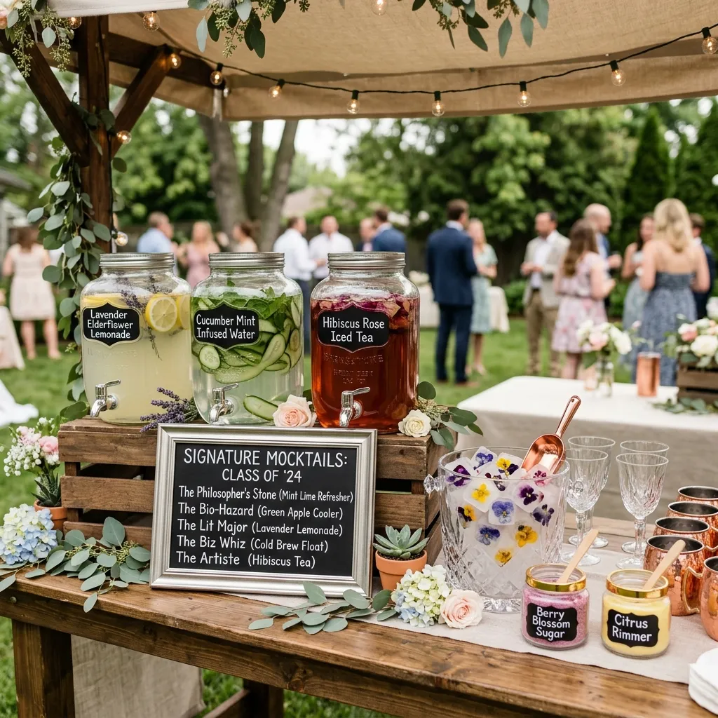 Customized Signature Mocktail Bars