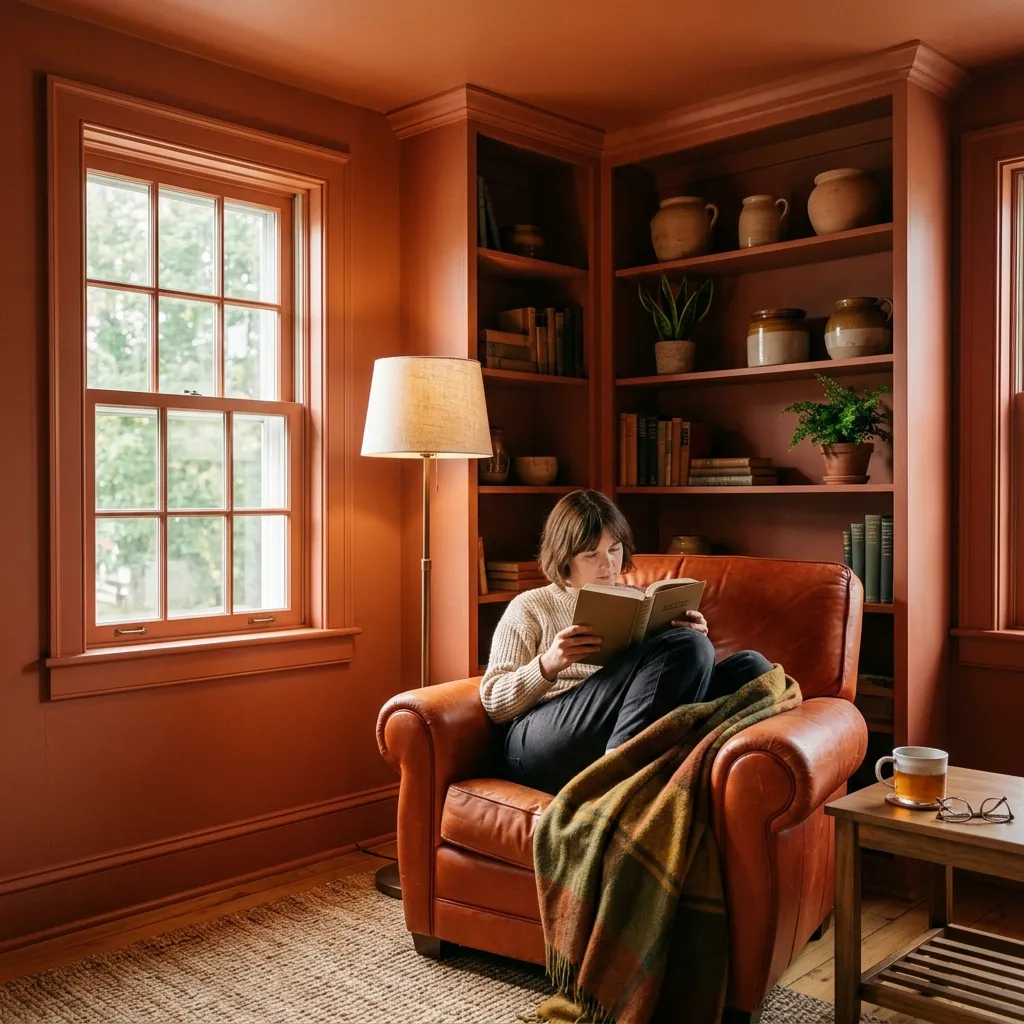 Earthy Tone Color Drenching