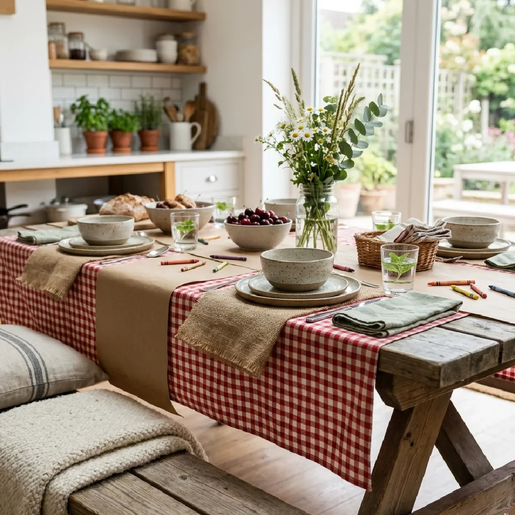 Fast Picnic Table Dressing
