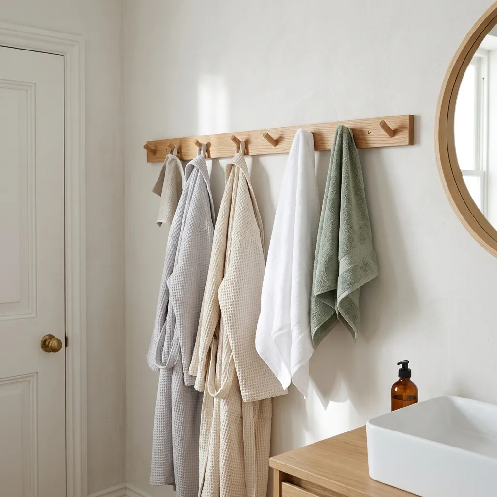 Floating Peg Rails for Daily Robes