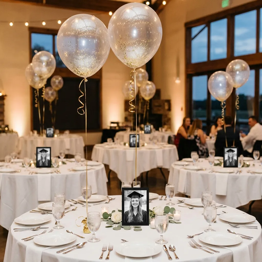 Floating Photo Centerpieces