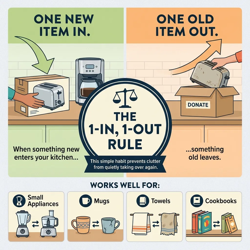 Follow the One-In, One-Out Rule