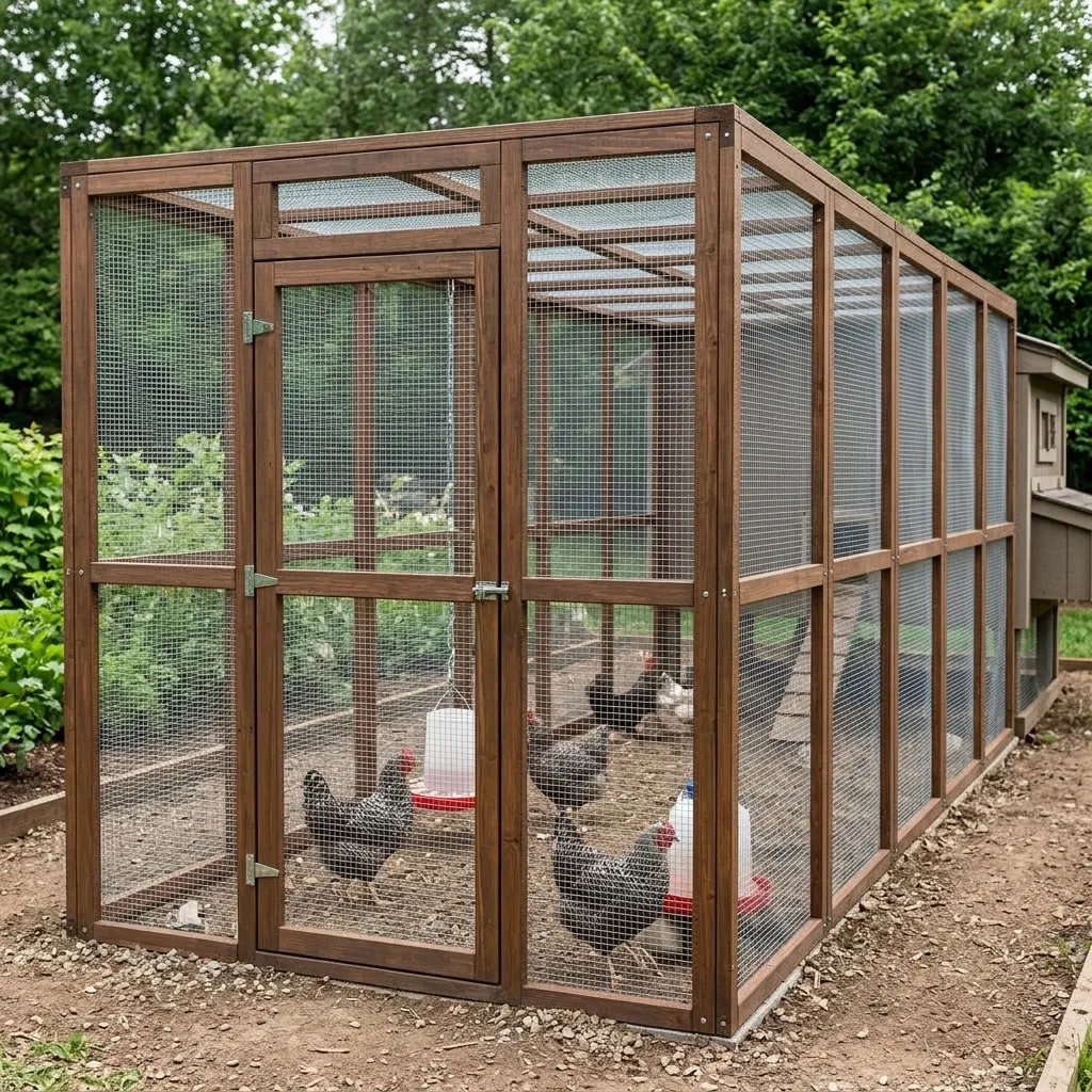 Framed Screen-Porch Style Runs