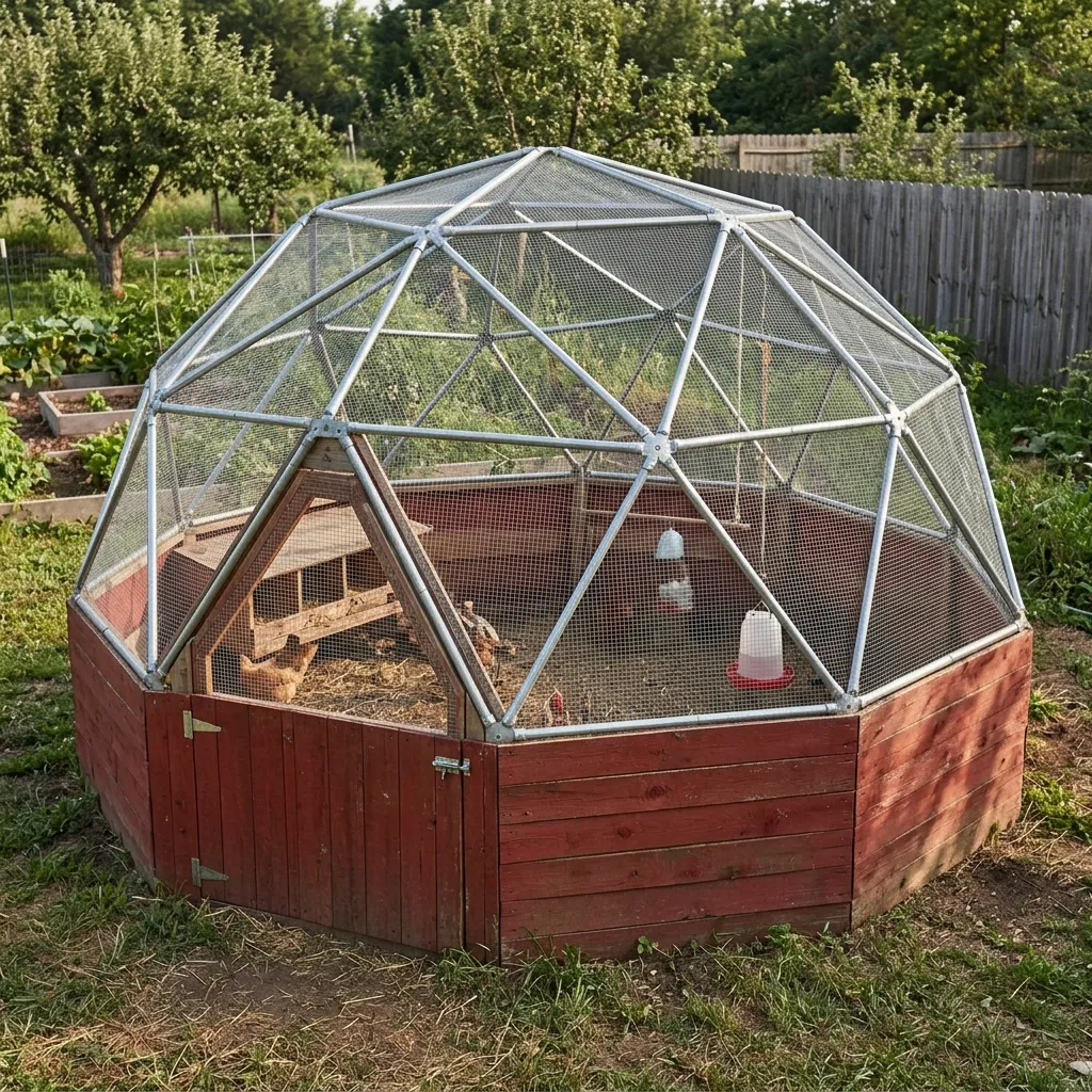 Geometric Geodesic Dome Habitats