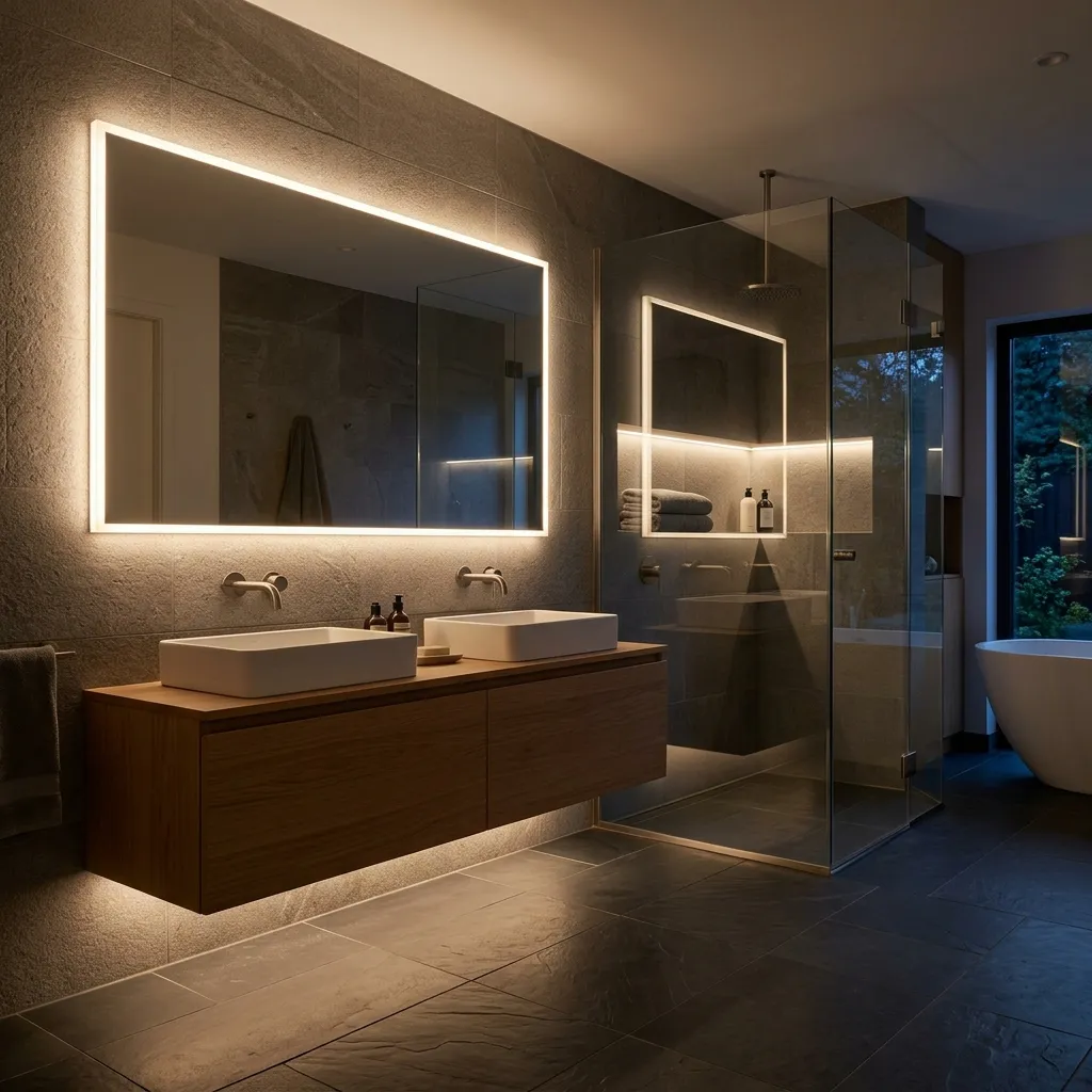 Integrated LED Backlighting