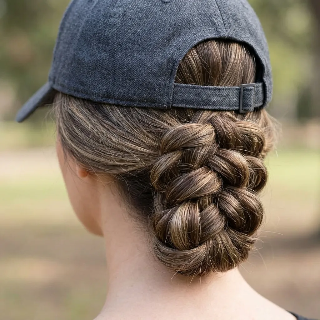 Intricate Low Pull-Through Braid