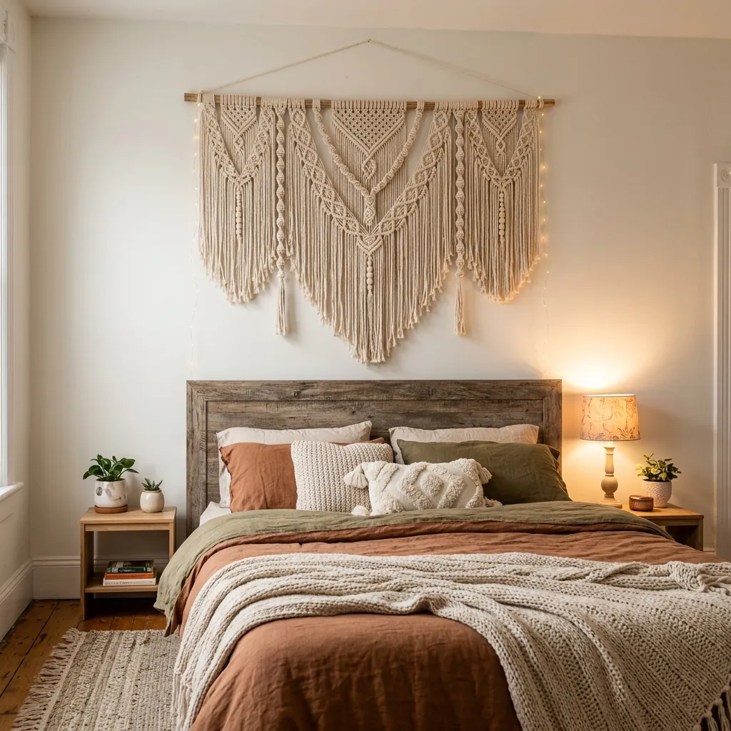 Intricate Macramé Wall Hangings