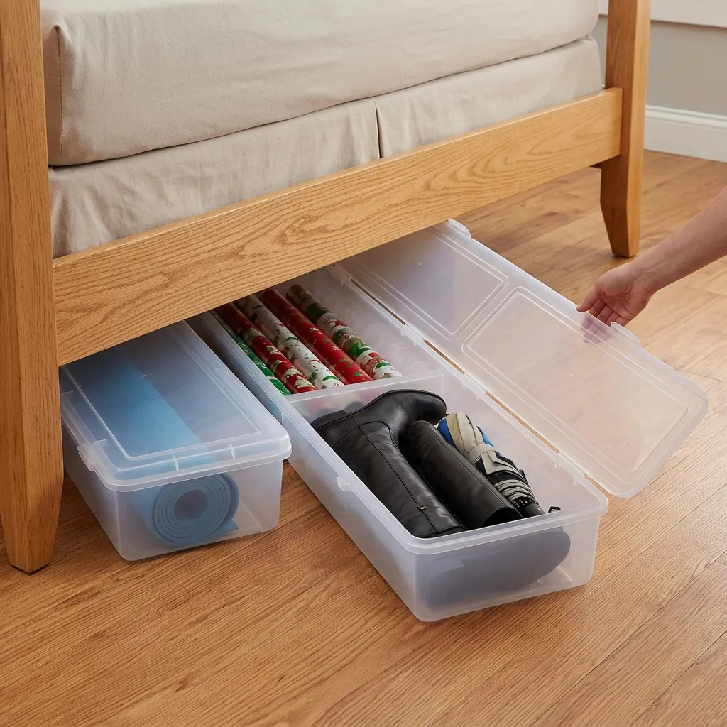 Long, Split-Lid Wrapping Paper Boxes