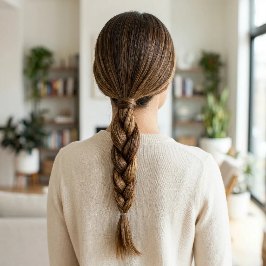 Low Twisted French Rope Braid