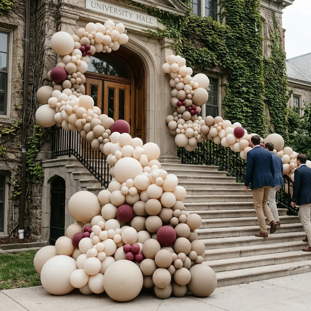 Monochromatic Balloon Installations