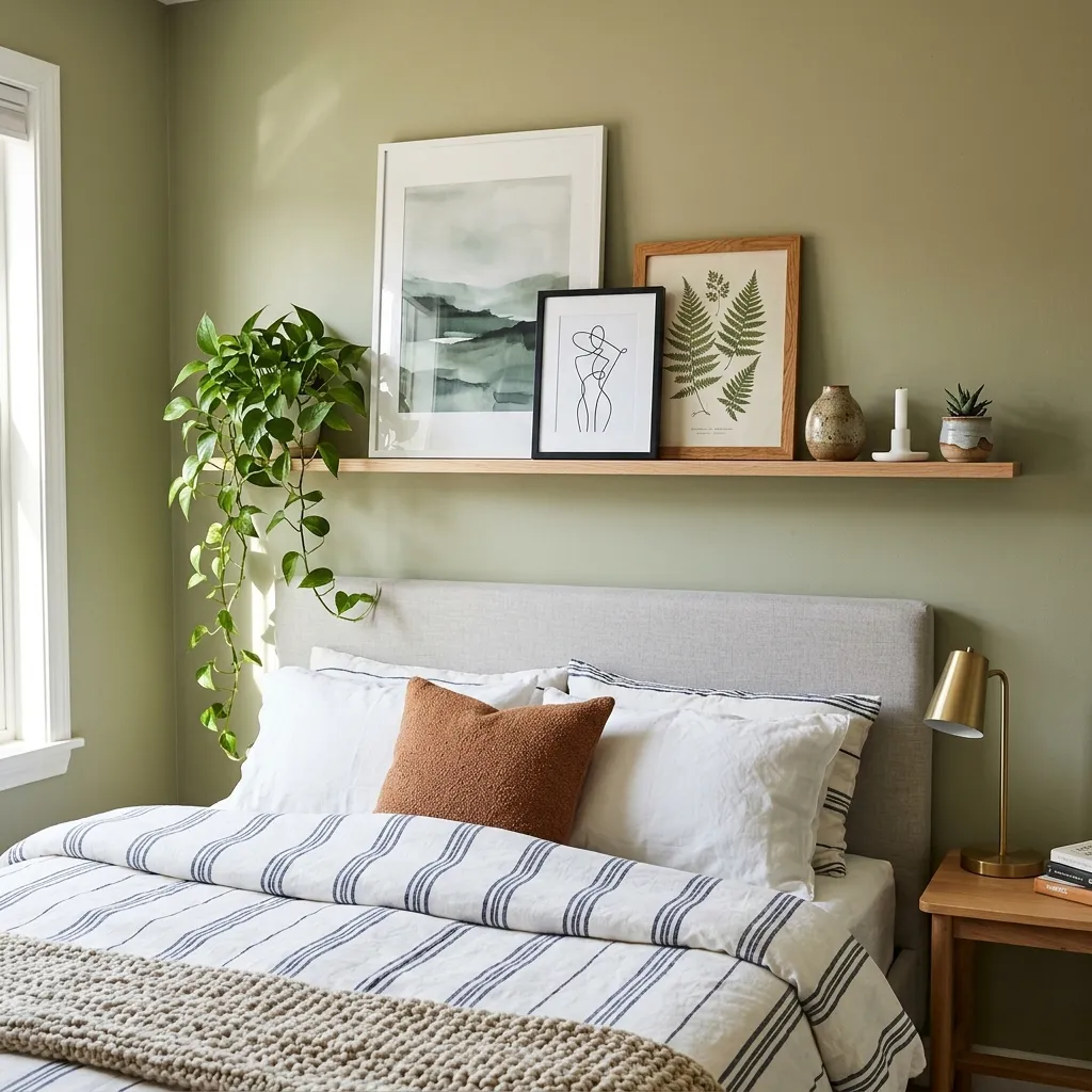 Over-the-Bed Floating Ledges