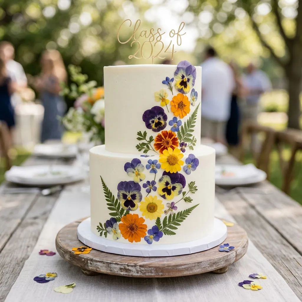 Pressed Floral Elegance