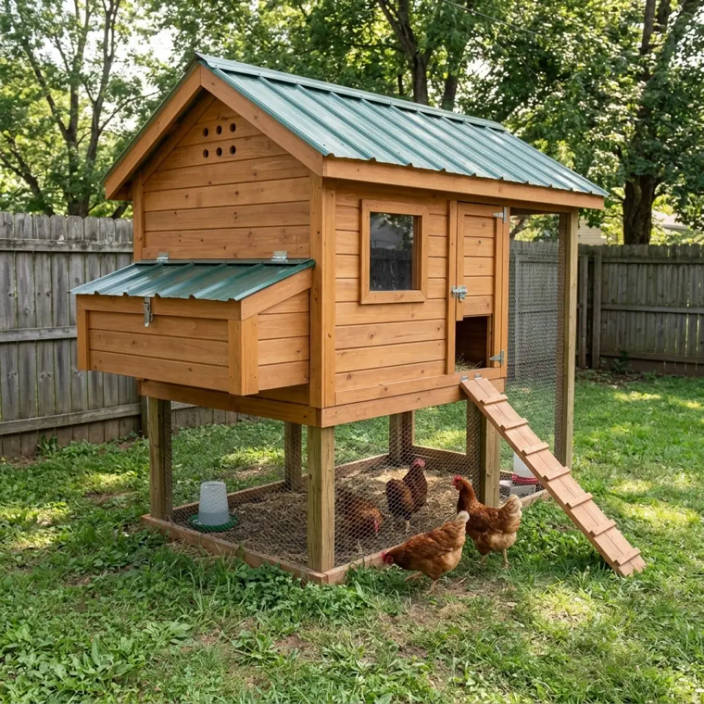 The Raised Compact Henhouse