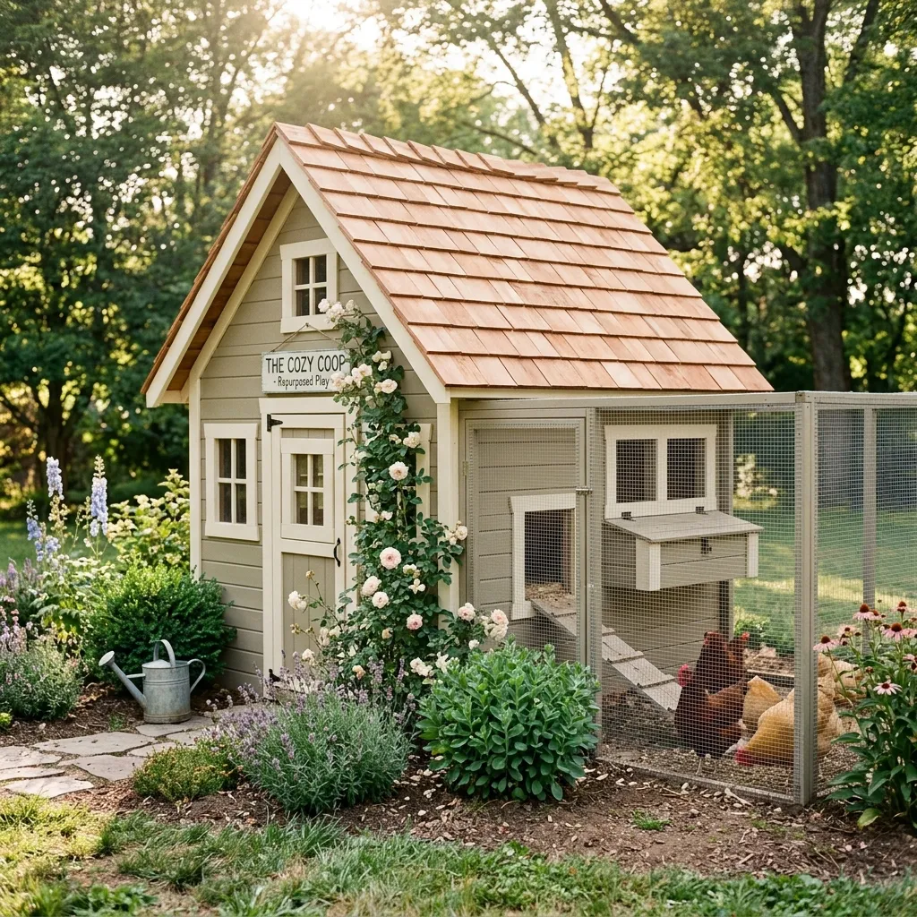 Repurposed Playhouses with Character