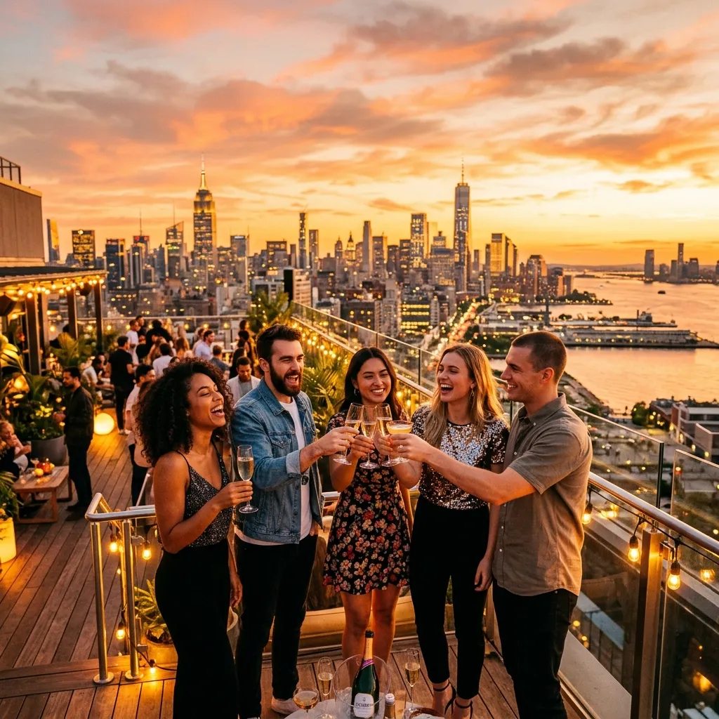 Rooftops at Golden Hour