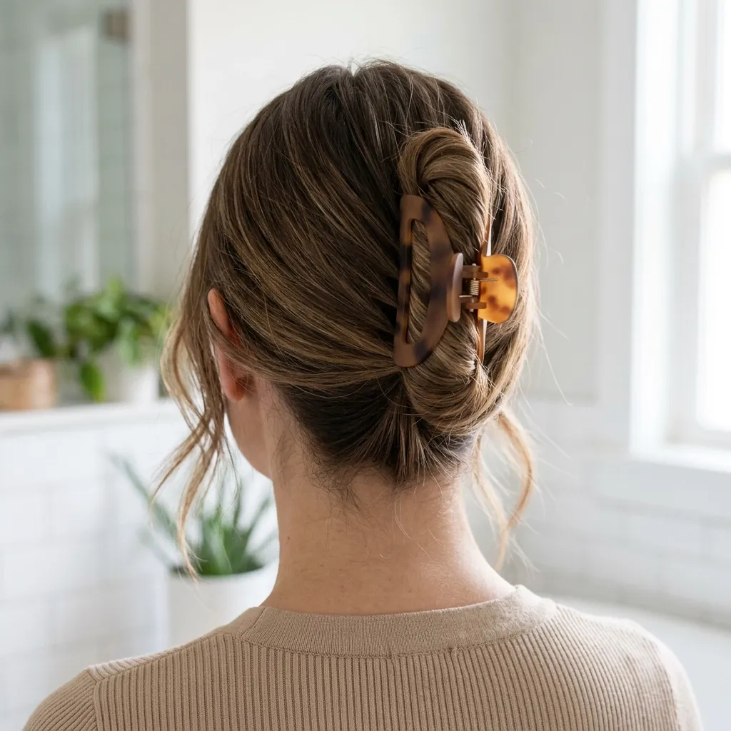 Sleek Claw Clip Twist