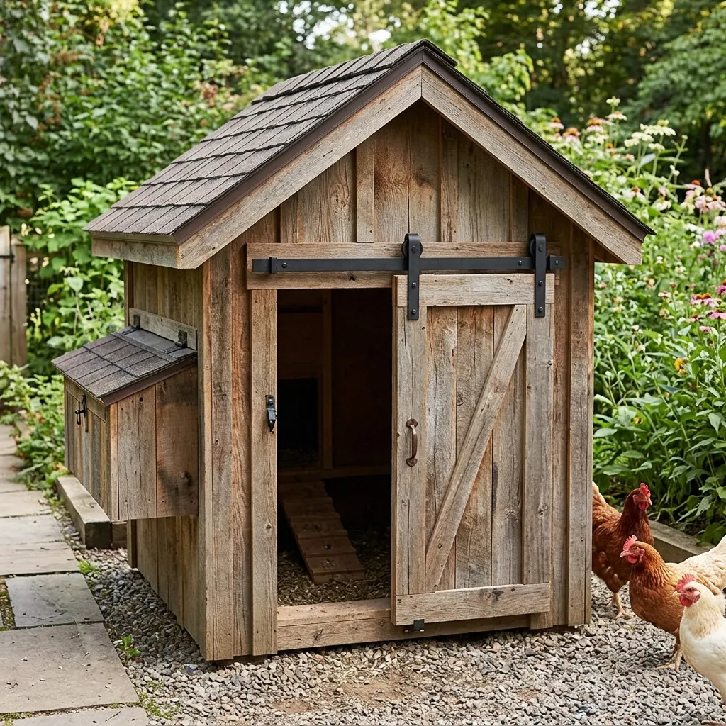 Sliding Barn Door Compact Roost