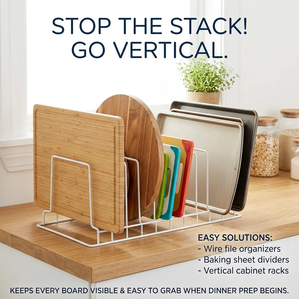 Store Cutting Boards Vertically