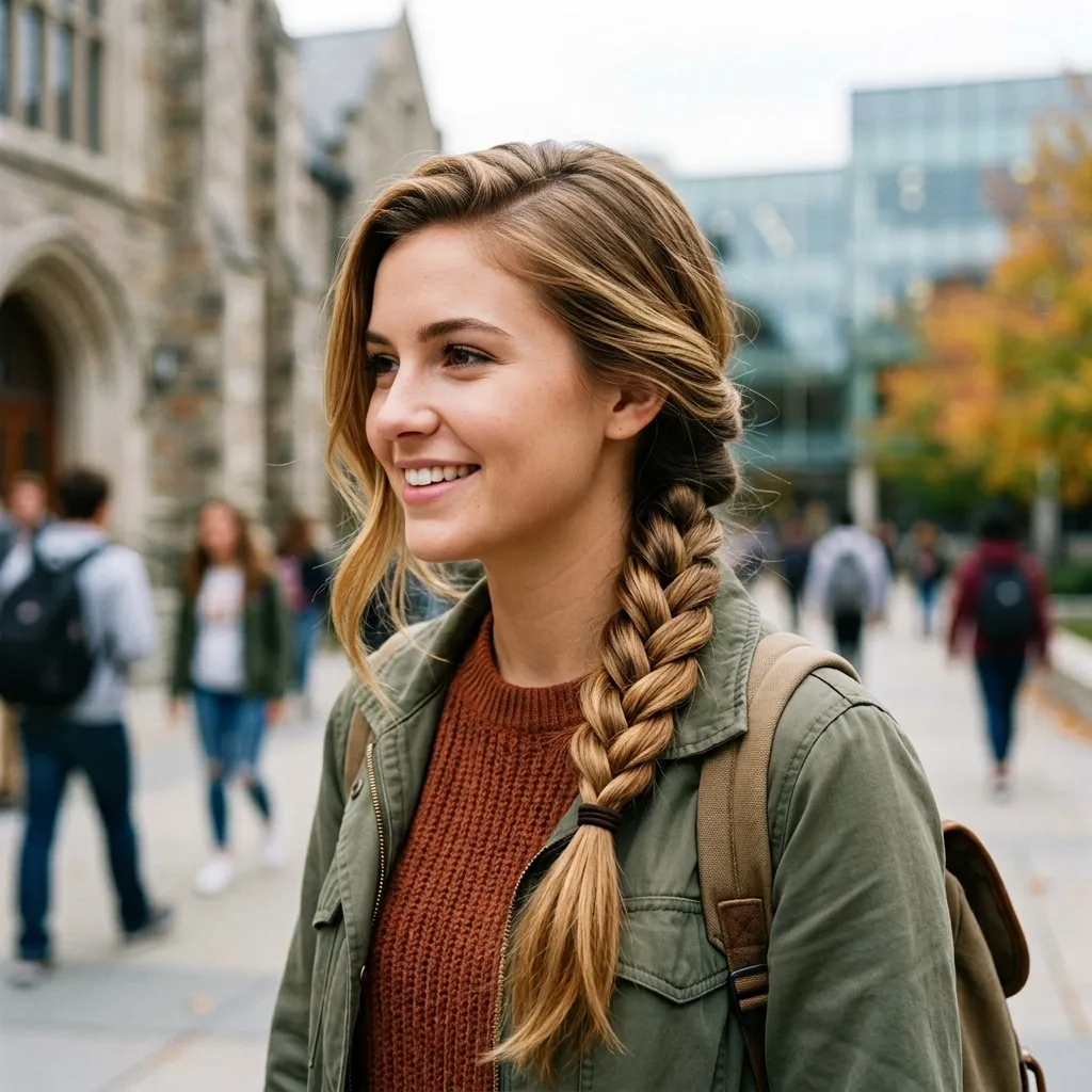 The Asymmetric Rope Twist Side-Pony