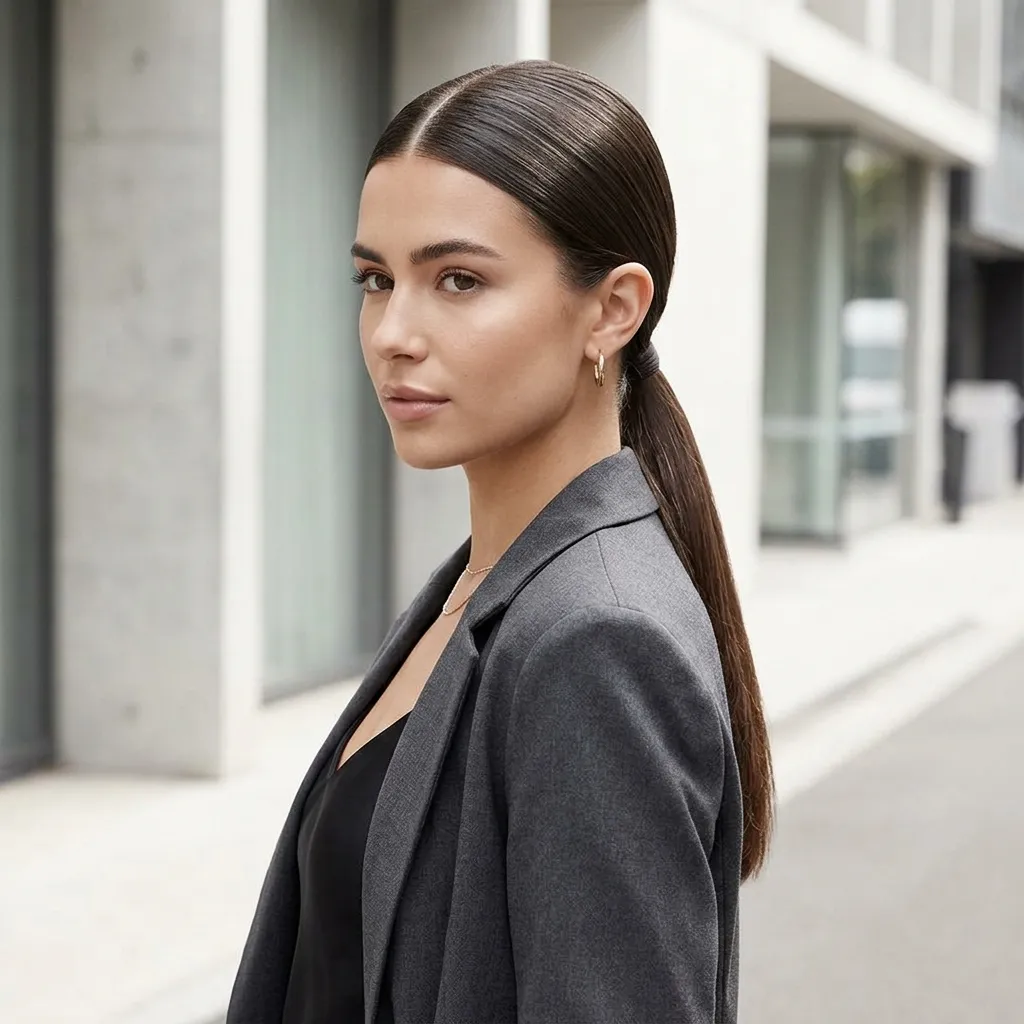 The Clean Girl Low Pony