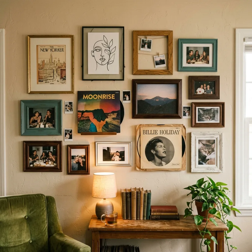 The Cozy Gallery Wall with Personal Prints