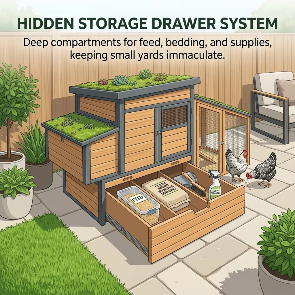 The Hidden Storage Drawer System