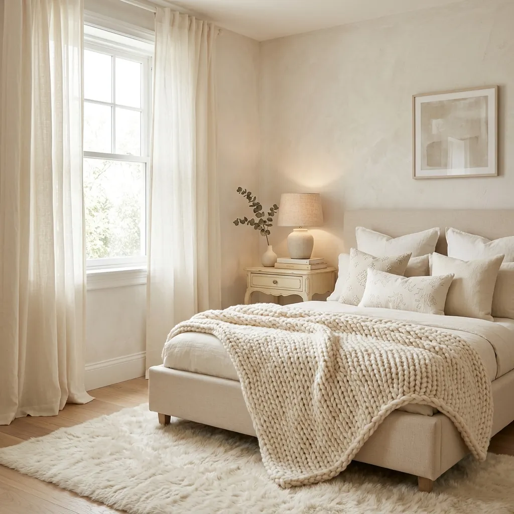 The Monochromatic Cream Sanctuary