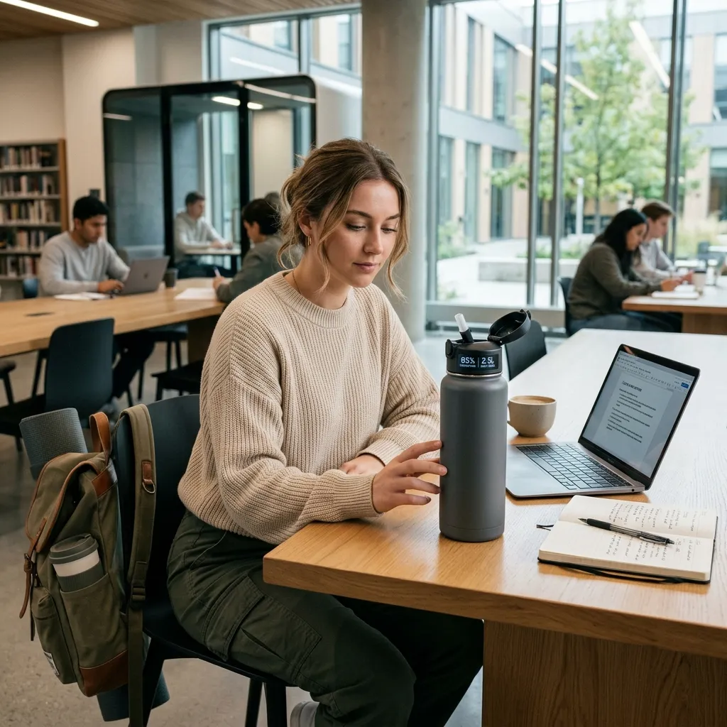 The Smart Academic Water Bottle